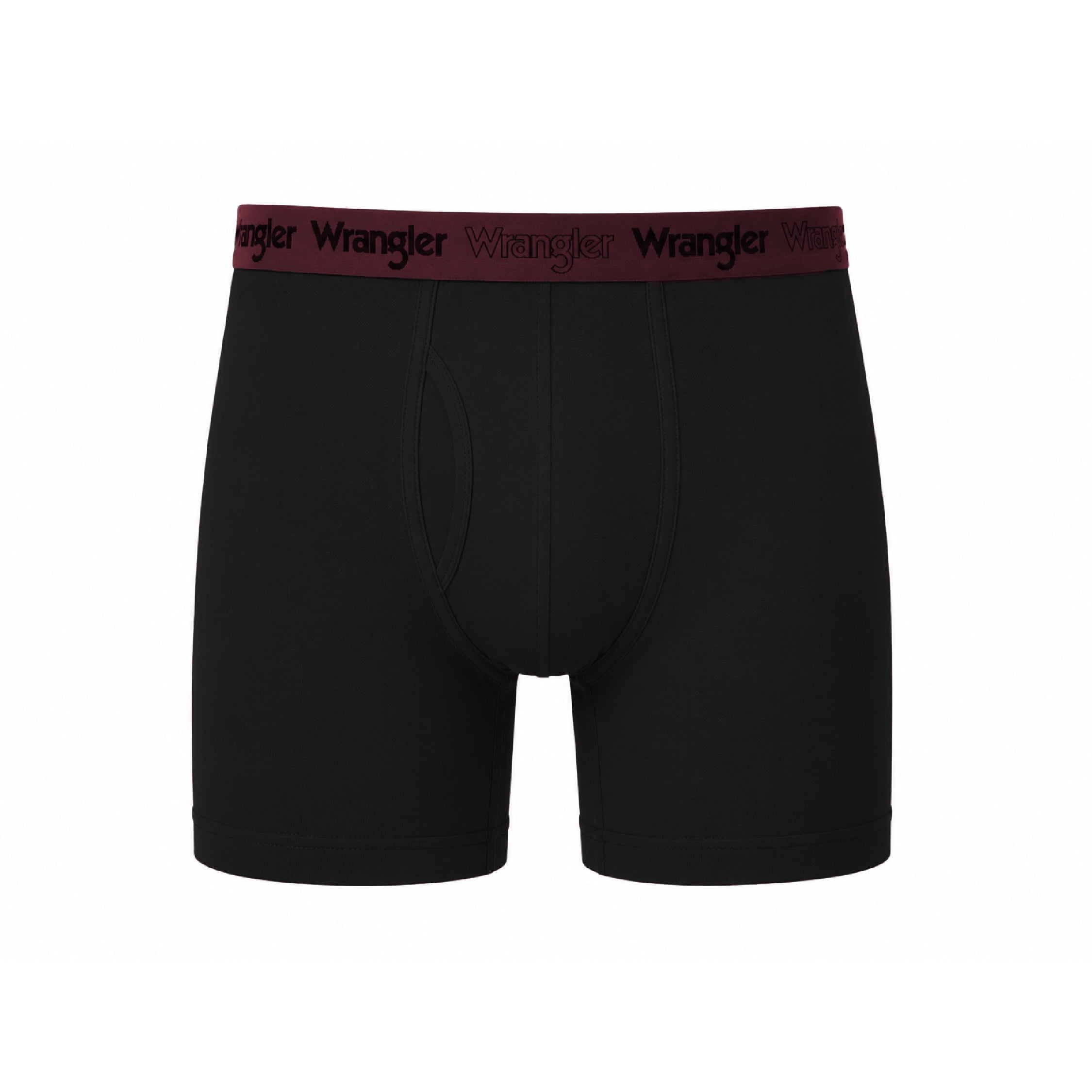 Wrangler Men's Flex Microfiber 6" Boxer Brief, 6 Pack