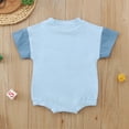thumbnail image 7 of Baby Girl Outfits Cute Letter Printed Short Sleeve Bodysuit Baby Clothes Boy for Boys 6-9 Months, 7 of 7