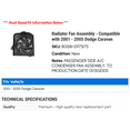 thumbnail image 2 of Radiator Fan Assembly - Compatible with 2001 - 2005 Dodge Caravan 2002 2003 2004, 2 of 2
