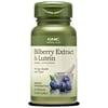 GNC Herbal Plus Bilberry Extract and Lutein Supplement, Vegetarian, Supports Eye and Vision Health, 60 Capsules, 60 Servings