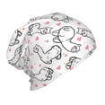thumbnail image 2 of Rocae Alpacas and Hearts for Kids Winter Beanies Weather Hats Boys Girls, 2 of 7