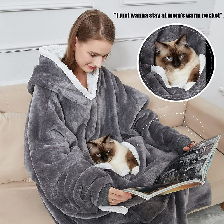 Jacket blanket hoodie new arrivals