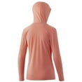 thumbnail image 2 of Huk Women's Waypoint Hoodie - Desert Flower, 2 of 2