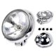 thumbnail image 1 of Motorcycle Universal 12v Headlight Headlamp For Harley 883 Honda Steed Vlx 400 Shadow 600 Magna 250 Chrome Running Light, 1 of 4