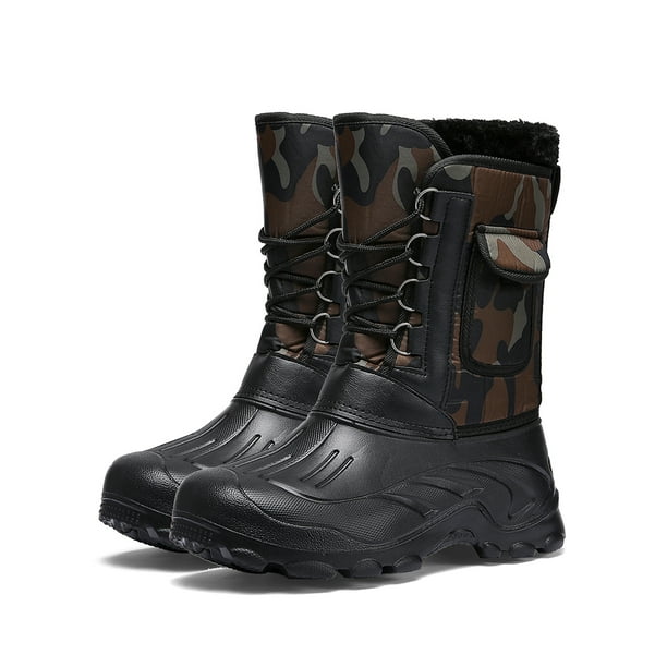 Own Shoe Snow Boots for Men Winter Boots Water Resistance Antislip