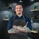 thumbnail image 5 of Barbero delantal de peluquería, 5 of 6