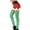 Green, variant on Odeerbi Christmas Leggings for Women 2025 Girls Yoga Pants Skinny Jingle Bell Printed High Waist Stretchy Tights Trouser Red