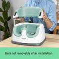 thumbnail image 5 of Ingenuity Baby Base 2-in-1 Booster Feeding and Floor Seat with Self-Storing Tray - Mist, 5 of 17