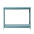 thumbnail image 4 of Convenience Concepts Oxford Console Table with Shelf, Sea Foam Blue, 4 of 6