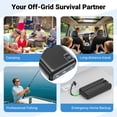 thumbnail image 4 of Tilnce 50000mAh Power Bank, 22.5W PD Fast Charging Portable Charger with 3 Built-in Cables and 3 Ports, High Capacity External Battery Pack for iPhone 17 16 15, Samsung, Camping, 4 of 6