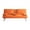 Orange, variant on Faux Leather Convertible Folding Futon Sofa Bed with Adjustable Backrest, Movable Armrests, and Cup Holders for Living Room and Small Spaces