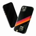 thumbnail image 3 of Retro VHS Tape Phone Case, Vintage 80s Aesthetic T-120 Design Protective Cover for iPhone 16 15 14 13 12 11 Pro Max Mini Plus, 3 of 6