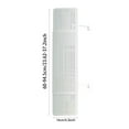 thumbnail image 3 of Adjustable AC Vent CoverAdjustable Vertical Air Conditioner Wind Deflector Universal Shield For Floor Standing Units Effective Airflow Control Home Furniture, 3 of 5