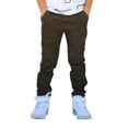 thumbnail image 1 of Pantalón de Gabardina Stretch para Niño Color Verde Militar, 1 of 4