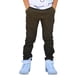 thumbnail image 1 of Pantalón de Gabardina Stretch para Niño Color Verde Militar, 1 of 4