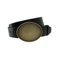 thumbnail image 3 of CTM Blank Oval Belt Buckle with Edge Detail, 3 of 3