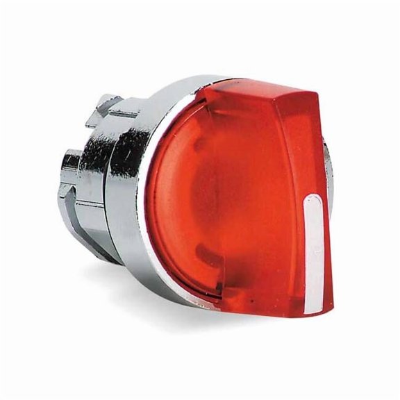 Schneider Electric Illum Selector Switch,2 Pos,22mm,Red ZB4BK1243