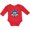 Red, variant on Inktastic Papa's First Mate Boys or Girls Long Sleeve Baby Bodysuit