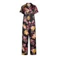 thumbnail image 2 of Joyspun Women’s Satin Top and Pants Pajama Set, 2-Piece, Sizes XS-3X, 2 of 5