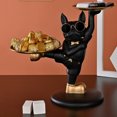 thumbnail image 4 of Figuritas de arte Bulldog, artículos diversos de caramelo, escultura de animales de resina para el hogar, la sala de estar Likrtyny Para estrenar, 4 of 8