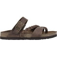 thumbnail image 2 of White Mountain Womens Hazy Leather Slip On Slide Sandals, 2 of 6