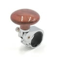 thumbnail image 3 of Unique Bargains Mahogany Tone Anti-slip Steering Wheel Knob Booster Ball for Car, 3 of 6