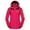 Hot Pink, variant on Women's 3-in-1 Detachable Hooded Jacket Twill Hiking Windbreaker Convertible Workwear Outdoor Coat Lightweight Water-Resistant Parka Multi-Functional Trail Jacket M-3XL