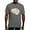 Gray, variant on CafePress - Quilter's Brain T Shirt - Mens Comfort Colors Shirt