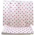 thumbnail image 4 of 50 Qty 6" x 9" Decorative Flat Paper Gift Bags - Red Polka-Dot on White Bags - for Sales/Treats/Parties Cookies/Gifts - N'icePackaging, 4 of 8