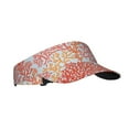 thumbnail image 2 of Kll Sport Sun Visor Hats Ball Caps Empty Top Baseball Sun Cap For Men Women-Corals, 2 of 8