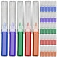 thumbnail image 1 of Cepillo interdental: cepillo avanzado de lujo para aparatos ortopédicos, limpieza de dientes bucales, palillos dentales desechables para hilo dental suave, elimina la placa, cabeza cónica, alcanza tan, 1 of 6