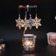 thumbnail image 4 of Rotary Spinning Tealight Candle Metal Tea Light Holder Carousel Home Decoration Banmo, 4 of 5