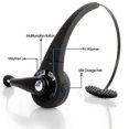 thumbnail image 2 of Wireless Headset Truck Driver Noise Cancelling Over-head Bluetooth Headphones With Charging Base, 2 of 5