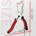 thumbnail image 2 of Pinzas de soldadura MIG YESWELDER de 20 cm, antióxido, con cadena de retención, 2 of 7