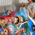 thumbnail image 3 of One Piece anti-pilling, suave, ligera, esponjosa y acogedora de lujo para hogar y cocina – Perfecta para niños y adultos,120X180cm, 3 of 6
