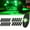 Green, variant on Sunpie 20 Pods Monochromatic Amber LED Rock Lights for Off Road Truck RZR Auto Car Boat ATV SUV