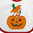 thumbnail image 4 of Inktastic Halloween Chihuahua Pumpkin Boys or Girls Baby Bib, 4 of 4