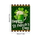 thumbnail image 3 of Decoraciones para el Día de San Patricio, Accesorios para el Día de San Patricio, Regalos para el Día de San Patricio. Bandera de jardín de doble cara con diseño de "Feliz Día de San Patricio", bander, 3 of 6