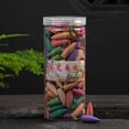 thumbnail image 1 of Xiao Hua 168 conos de incienso de reflujo con aromas naturales, conos de incienso de cascada para spa, yoga, relajación, sabores variados., 1 of 4