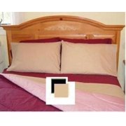 SOLID COLOR COMFORTER BURGUNDY REVERSING TO ROSE, FULL/QUEEN SIZE