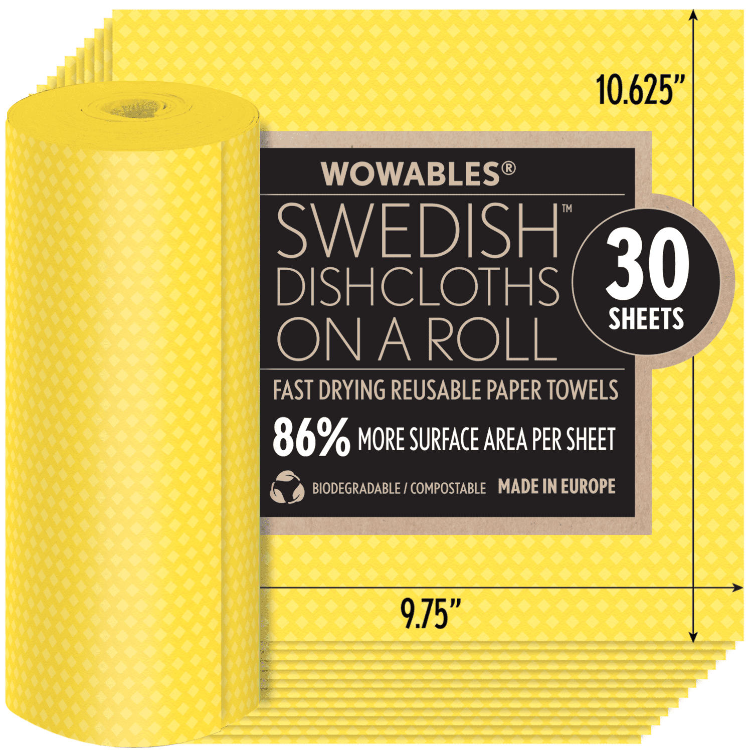 Swap Your Paper Towels For A Pack Of Swedish Dishcloths At 20% Off