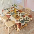 thumbnail image 3 of Colorful Mushroom Flower Light Pattern Rectangle Tablecloth 60"x120",Waterproof Polyester Rectangle Table Cloth, Wipeable Spillproof Polyester Tablecloth for Dining, Camping, Indoor and Outdoor, 3 of 6