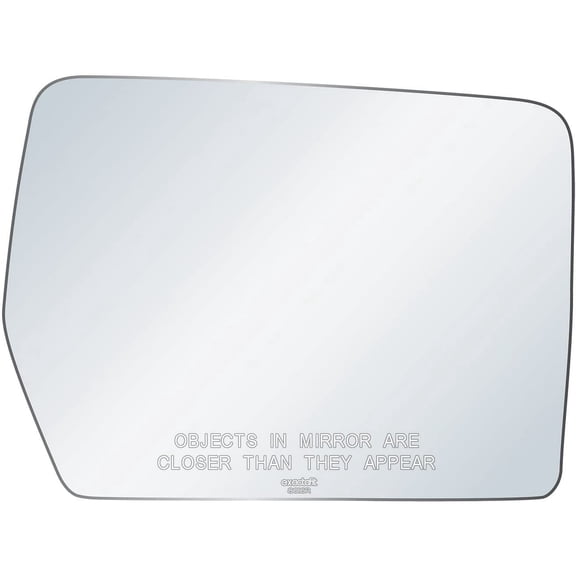 exactafit 8616R Passenger Side Mirror Glass Replacement Fits 2011-2014 Ford F150 Right Hand 3m Adhesives