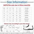 thumbnail image 4 of ibiyuan Jelly Flip Flops for Women Thong Sandals for Women Wide Non- Tpr Sole Women's Slippers Soft Orthofeet Shoes for Women for Causal Walking Work Vacation, 4 of 8