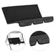 thumbnail image 5 of Funda para asiento de columpio, protección de ín para silla de columpio, protección para patio, hamaca, protector para banco, protector Negro Macarena Funda de asiento de columpio, 5 of 8
