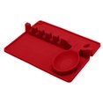 thumbnail image 4 of Shoreew Kitchen Silicone Utensil Rest 6 Slots Large Spoon Rest And Drip Pad for Kitchen Counter Heat Resistant Cookware Holder for Stove Top, 4 of 7