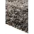thumbnail image 3 of Chesapeake Microfiber Polyester Lurex Shag Brushed Grey Elstra Area Rug (5'x7'), 3 of 6