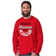 thumbnail image 5 of Wisconsin Wurst Meat Lovers Pun Funny Long Sleeve TShirt Men Women Brisco Brands L, 5 of 6