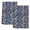 Dark Blue, variant on Vintage Floral Kitchen Towels Set of 1, Spring Country Botanical Flowers Simple Absorbent Dish Towels for Kitchen, Microfiber Hand Towel, Quick Drying Tea Towel for Cleaning Decorative Dishcloths