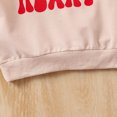 thumbnail image 5 of Boy Valentines Day Outfit Crew Neck Sweatshirt Love Heart Print Long Sleeve Pullover Kids Clothes Boys for Toddler Girls 12-18 Months, 5 of 7